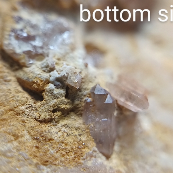 Golden Healer Quartz Cluster with Red Phantoms - Picture 7 of 9